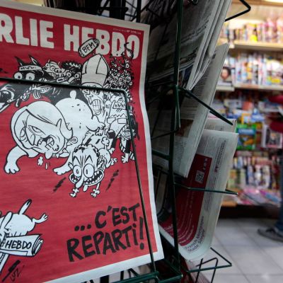 Ten years after the Charlie Hebdo massacre, satire is under siege