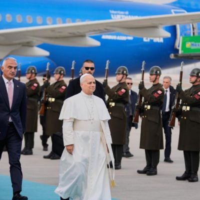 Leo brings message of peace in first foreign trip as Pope