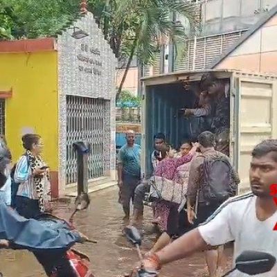 Kolkata waterlogged after cloudburst; residents hitch rides in pickup trucks to reach destinations
