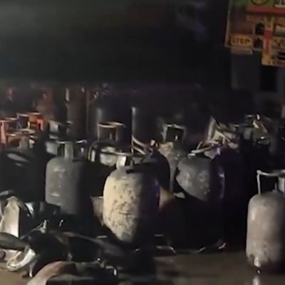 Jaipur-Ajmer Highway blast: Charred remains found at site; tanker driver, attendant missing