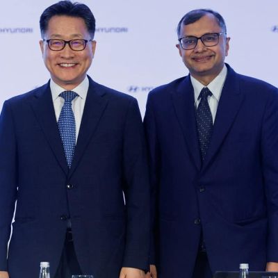 Hyundai Motor India shares rise 2.5% as carmaker unveils Rs 45,000-crore investment plan, names new CEO