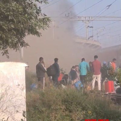 Timely intervention averts tragedy as fire breaks out at Amritsar-Saharsa Express train