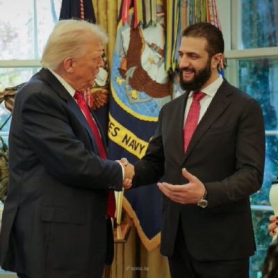 Trump hosts Syrian President at White House