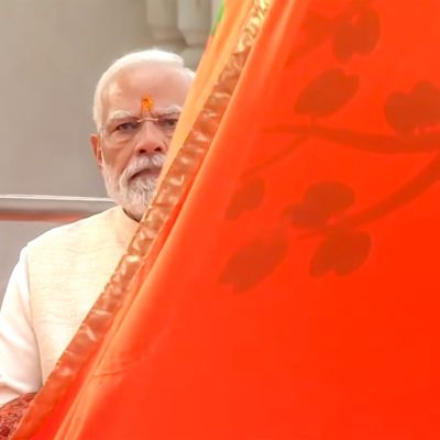 “India’s saga of glory”, say BJP leaders as PM Modi hoists sacred ‘Dharma dhwaj’ at Ram temple