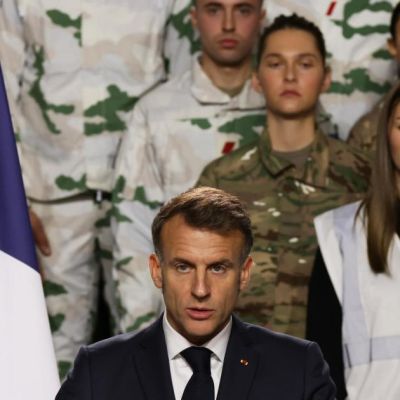 Macron unveils new French voluntary military service for 18 and 19-year-olds
