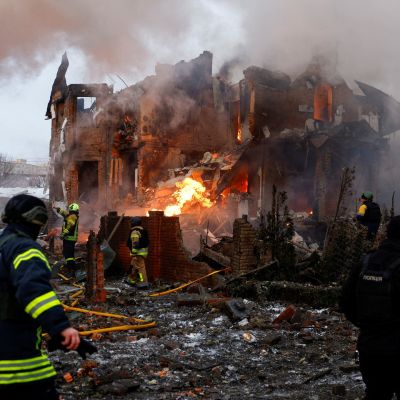 Devastation and frozen frontlines: Ukraine marks four years of Russia’s war