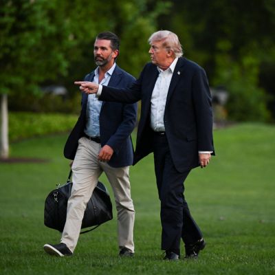 Trump says he’ll ‘try and make’ son’s wedding but it’s ‘not good timing’
