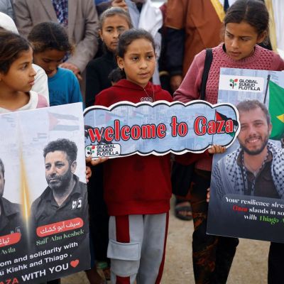 Israel to release two activists from Global Sumud Flotilla