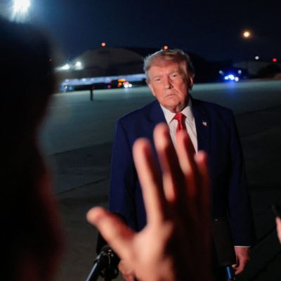 WATCH: Trump says Secret Service wanted him to sneak off AF1, defends safety of plane with staff