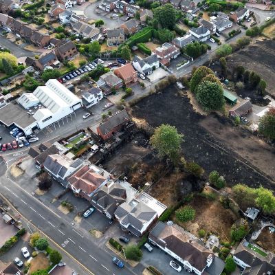 Fire crews issue ‘stay away’ plea as 14 engines remain in Stourbridge