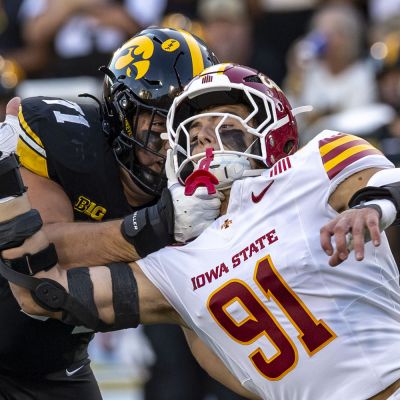 Iowa edges out Iowa State in rivalry clash