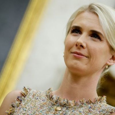 Natalie Harp showed Trump coverage clips before he issued media ban