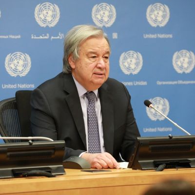 UN chief welcomes Iran’s re-opening of Hormuz Strait for commercial ships
