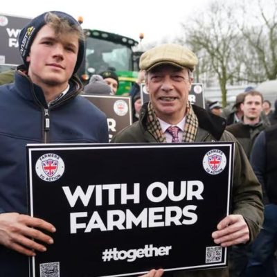 Farage says the £2.5m farmer inheritance tax threshold increase is a ‘Christmas gift’