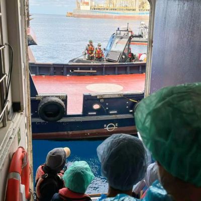 Cruise ship passengers begin isolation at Wirral facility
