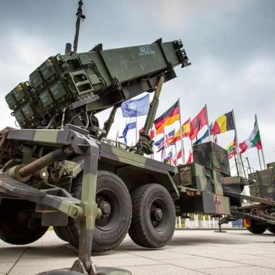 NATO air defenses shot down an Iranian ballistic missile over Turkish territory