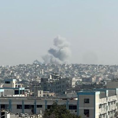 Israeli military says it carried out ‘precise strike’ in central Gaza