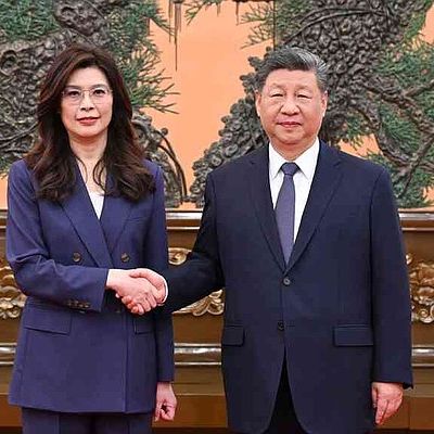 Taiwan opposition leader meets Xi | Northwest Arkansas Democrat-Gazette