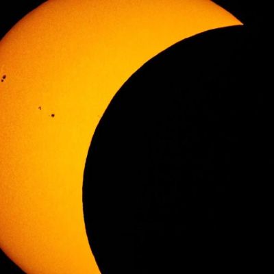 PICTURES – Beautiful rare solar eclipse captured over Dorset