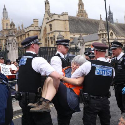 Just Stop Oil return with protests outside House of Commons