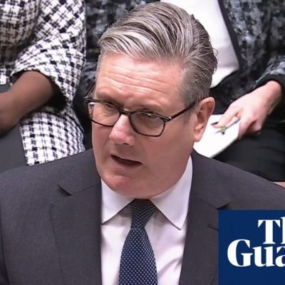 Starmer attacks Badenoch and Farage over Iran war support U-turns at raucous PMQs