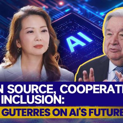 Open-source, cooperation and inclusion: UNSG Guterres on AI’s future