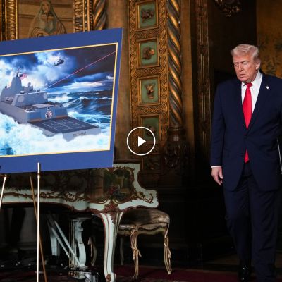 Video: Trump Announces Construction of New Warships