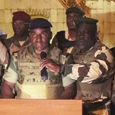 Gabon military officers announce they have seized power