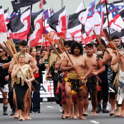 Maori protesters march on New Zealand capital over contentious bill