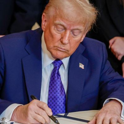 Trump signs few laws in first 100 days as he pushes to expand executive power