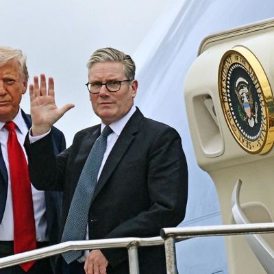 Trump goes to a state visit to an unstable and unhappy Britain