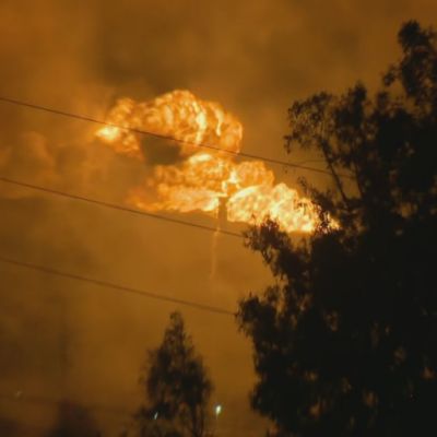 Fire erupts at Los Angeles-area Chevron oil refinery
