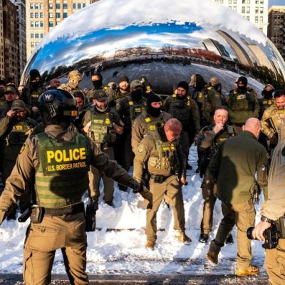 DHS takes credit for crime being down in Chicago. Data shows that was happening before they arrived.