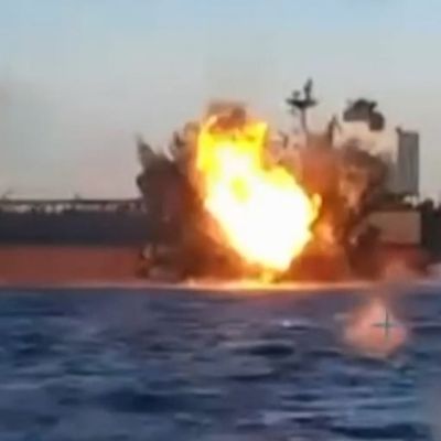 Ukraine hits two Russian ‘shadow fleet’ oil tankers with naval drones