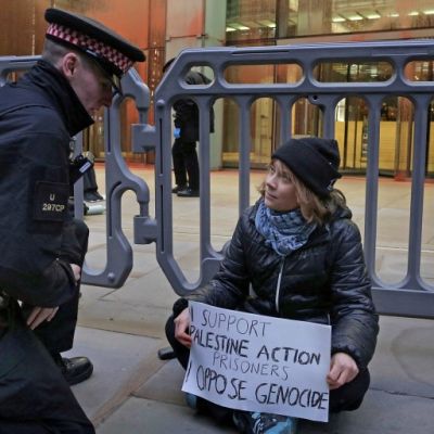 Greta Thunberg arrested at pro-Palestinian protest in London