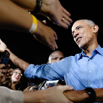 Obama Campaigns in North Carolina as Democrats Hope for a 2008 Repeat