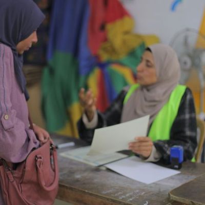 Gaza Strip city holds first municipal elections in more than 20 years