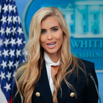 Trump’s new White House press secretary Katie Zacharia keeps first briefing short