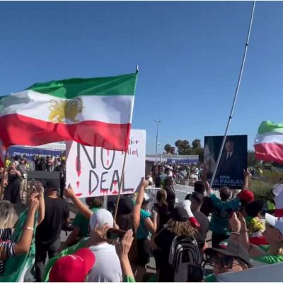 Despite FIFA ban, pre-revolution Iranian flags make appearance at World Cup clash | WATCH