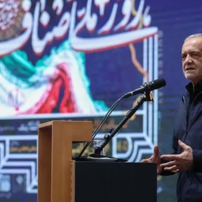Pezeshkian says Iran is in ‘full-scale economic, military and security war’
