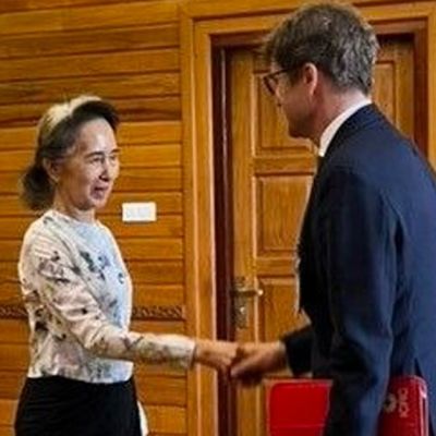 Deposed Aung San Suu Kyi shown in proof of life photo