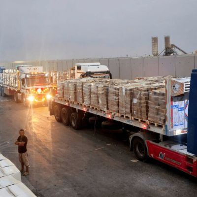 Tel Aviv halts humanitarian aid to Gaza after renewed airstrikes