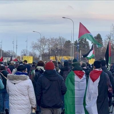 Thousands rally in Geneva for Palestinian solidarity, justice