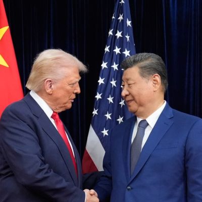 Trump and Xi talks end quickly but on a positive note