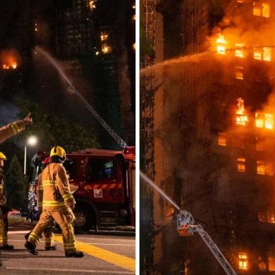 ‘Disaster’: Renewed scrutiny of bamboo scaffolding in Hong Kong after deadly blaze