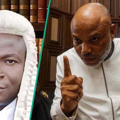 Breaking: Court speaks out on alleged assassination attempt on Nnamdi Kanu’s Judge Omotosho