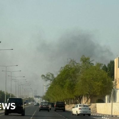Qatar strikes: ‘I thought the world was going to end’, witness tells BBC