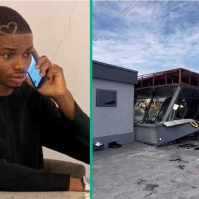 Ola of Lagos breaks silence after his car showroom was demolished in Lagos, video goes viral