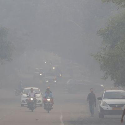 New Delhi choked by smog 16 times above WHO limit as pollution surges after Deepavali fireworks