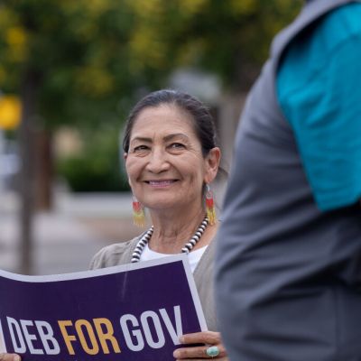 Haaland wins Democratic nomination, will face GOP winner Hull in November